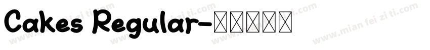 Cakes Regular字体转换